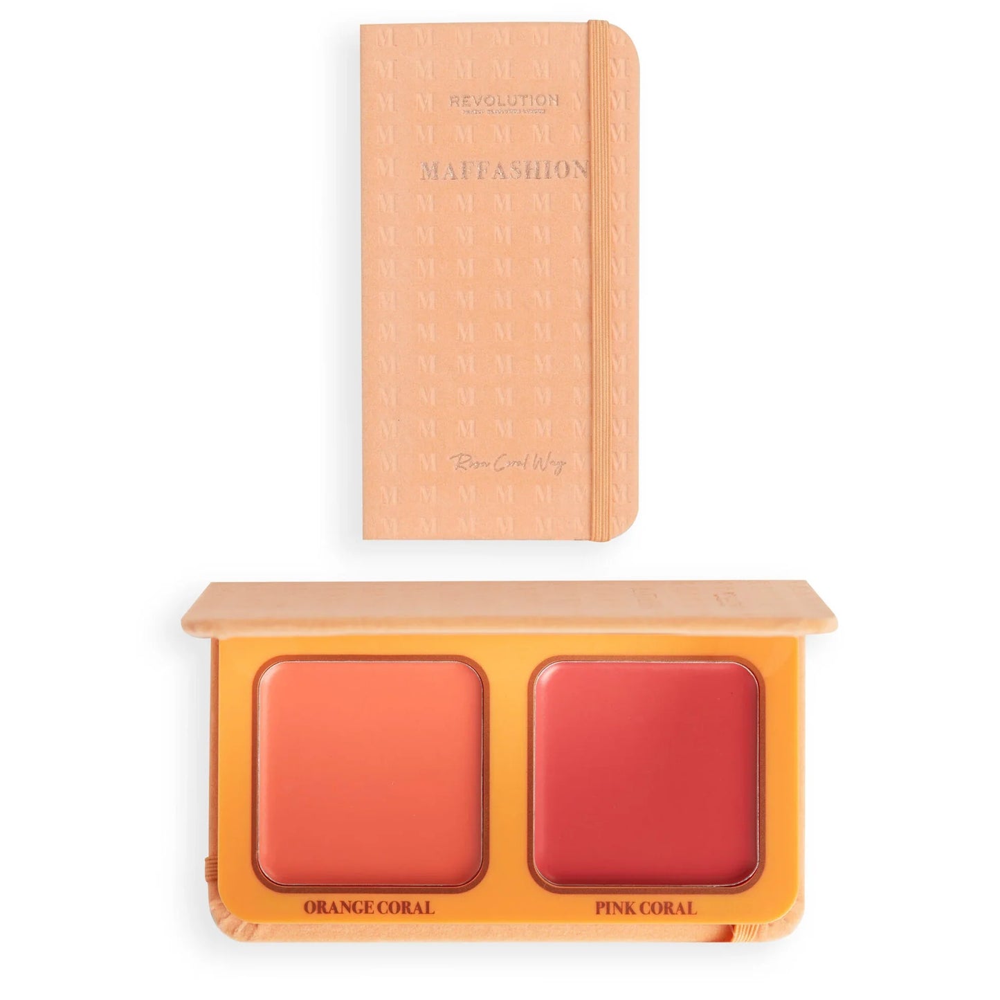 Makeup Revolution x Maffashion Rosa Coral Way Cream Blush Duo