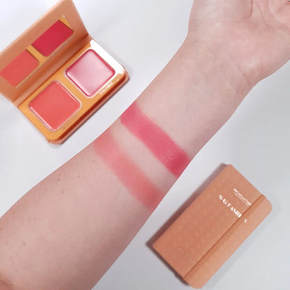 Makeup Revolution x Maffashion Rosa Coral Way Cream Blush Duo