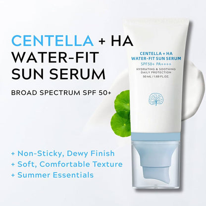 Hyalu-Cica Water-Fit Sun Serum SPF50+ PA++++