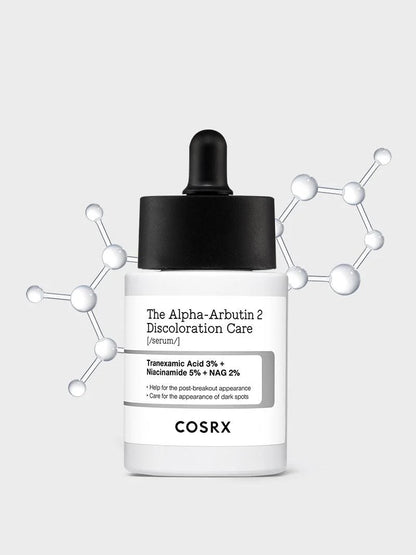The Alpha-Arbutin 2% Discoloration Care Serum