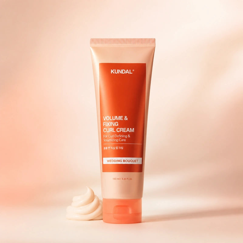 KUNDAL Volume & Fixing Curl Cream Wedding Bouquet 150ml | كريم تحديد وتمويج الشعر الكيرلي