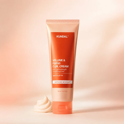 KUNDAL Volume & Fixing Curl Cream Wedding Bouquet 150ml | كريم تحديد وتمويج الشعر الكيرلي