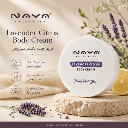 Naya by Africa Body Cream Collection – Hand-Crafted Body Moisturizer 115g | كريم جسم مرطب من نایا أفريكا
