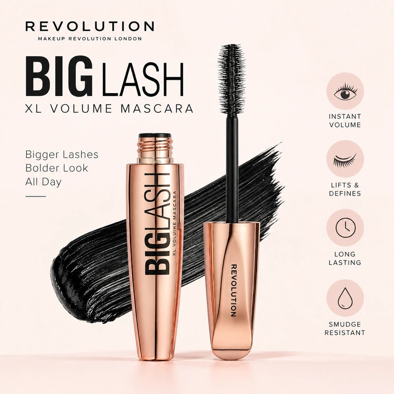 Makeup Revolution Big Lash Volume Mascara Black