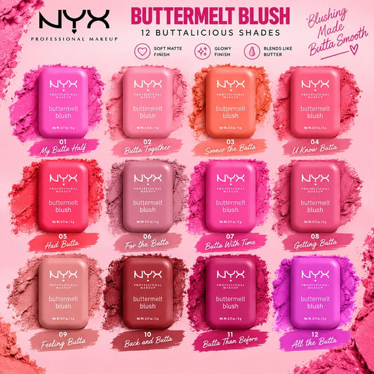 NYX BUTTERMELT BLUSH
