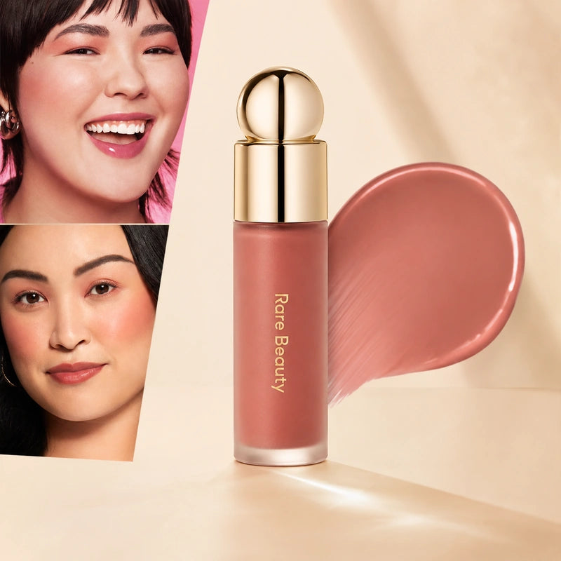 Rare Beauty Soft Pinch Liquid Blush – Worth | ليكويد بلاشر ناعم وثابت لإطلالة طبيعية
