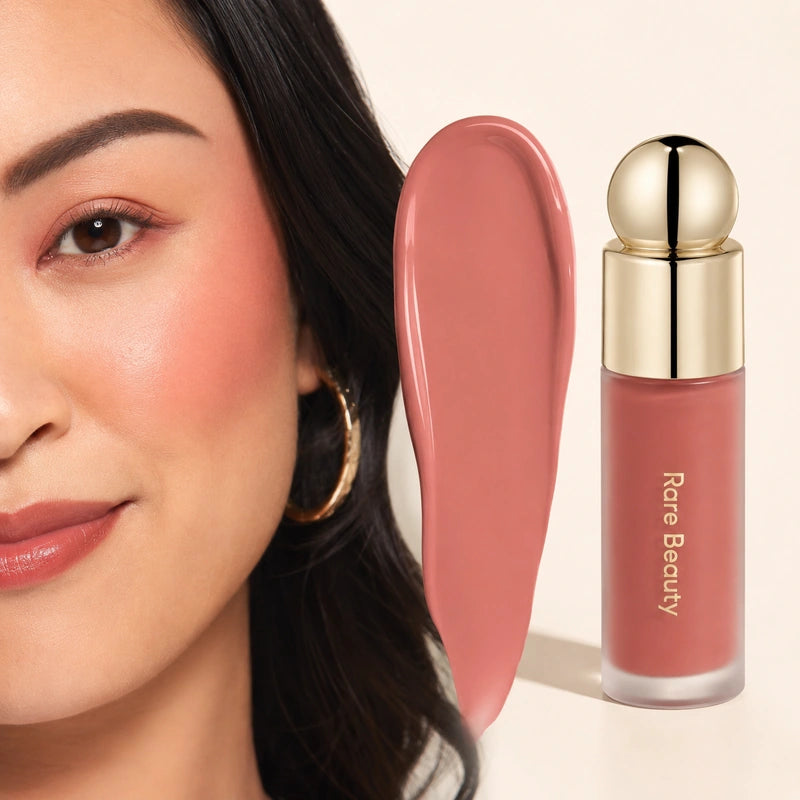 Rare Beauty Soft Pinch Liquid Blush – Worth | ليكويد بلاشر ناعم وثابت لإطلالة طبيعية