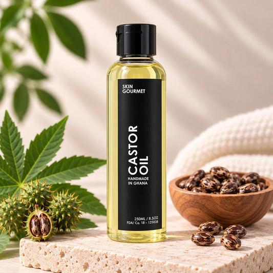 Skin Gourmet Castor Oil 250ml – Natural Hair, Scalp & Body Oil
