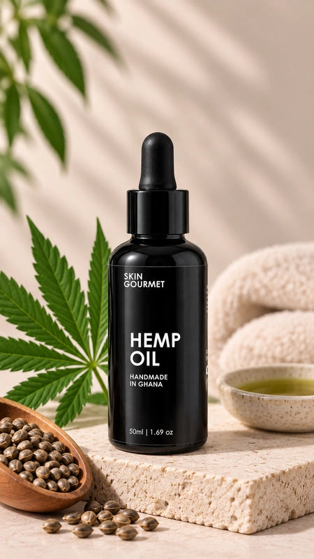 Skin Gourmet Hemp Oil – Natural Face, Body & Hair Oil 50ml