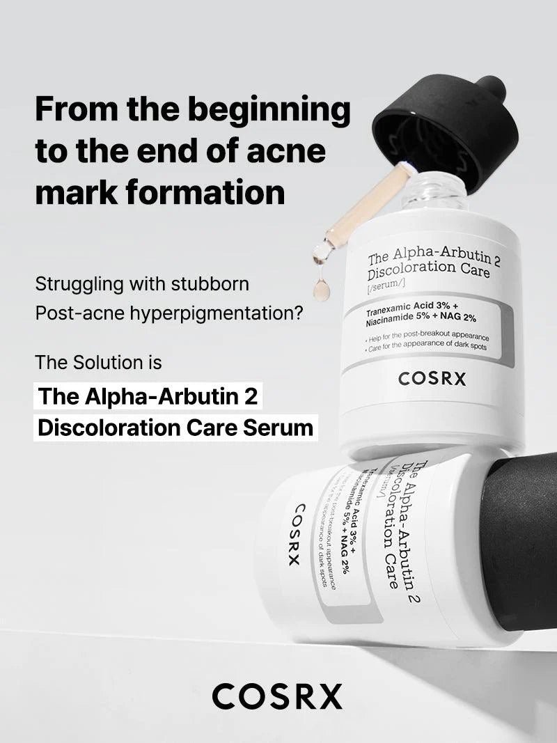 The Alpha-Arbutin 2% Discoloration Care Serum