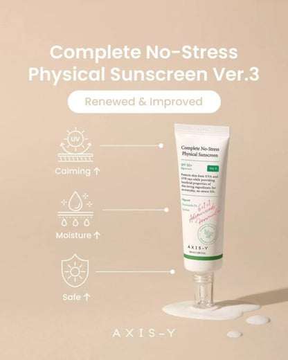 Complete No-Stress Physical Sunscreen