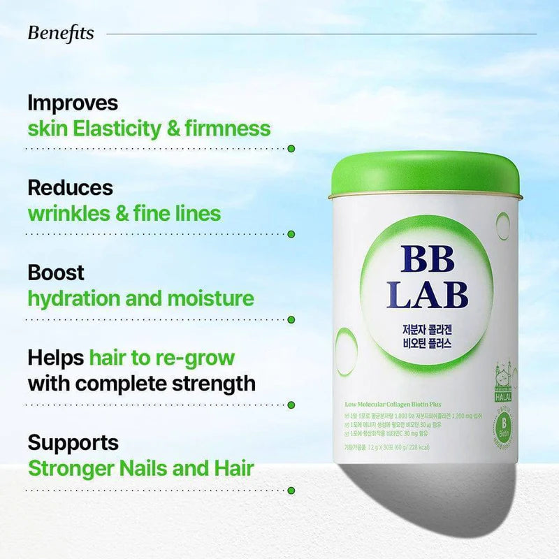 Low-Molecular Collagen Biotin Plus