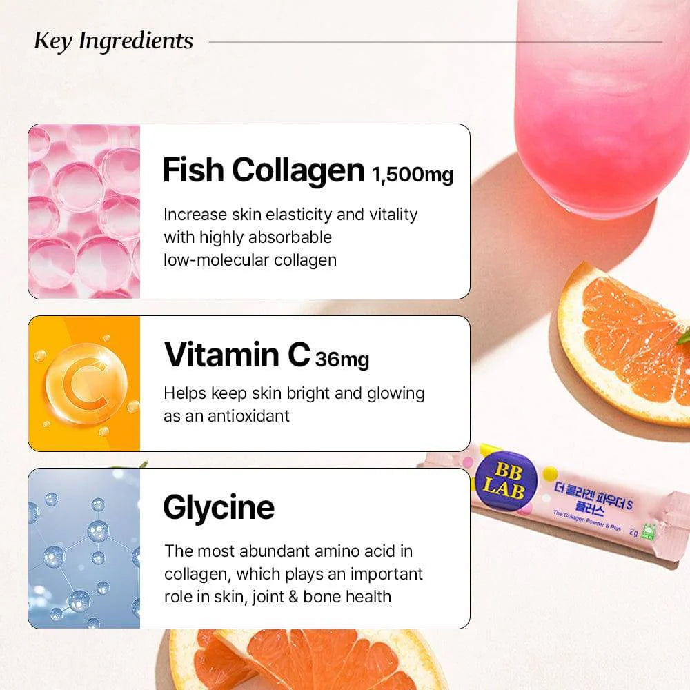 The Collagen Powder S Plus - 30 Sticks