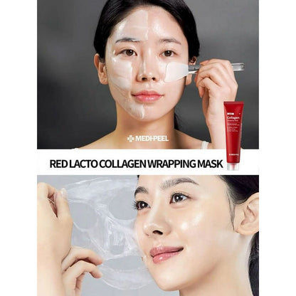 Red Lacto Collagen Wrapping Mask