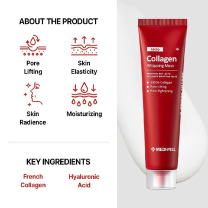 Red Lacto Collagen Wrapping Mask